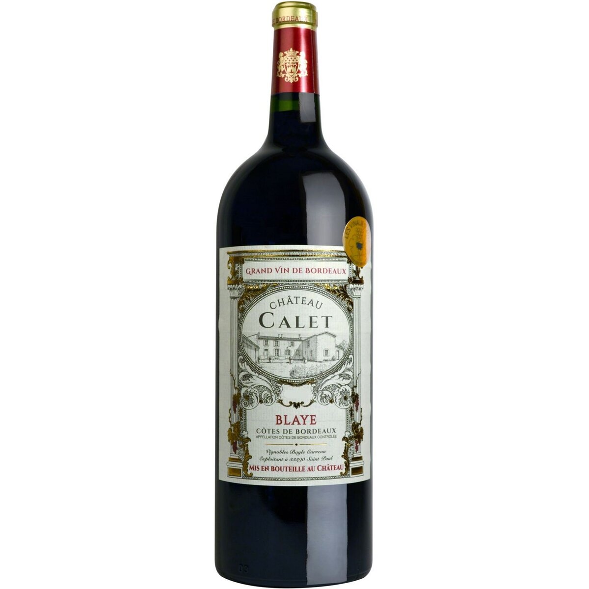 Château Calet Blaye Côtes de Bordeaux rouge 150cl 150cl
