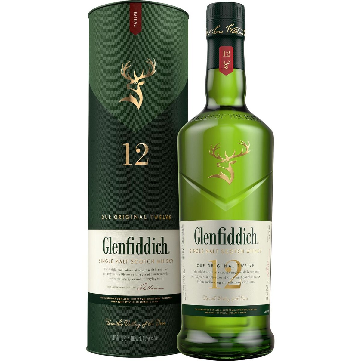 GLENFIDDICH Glenfiddich whisky spécial 40° - 1l