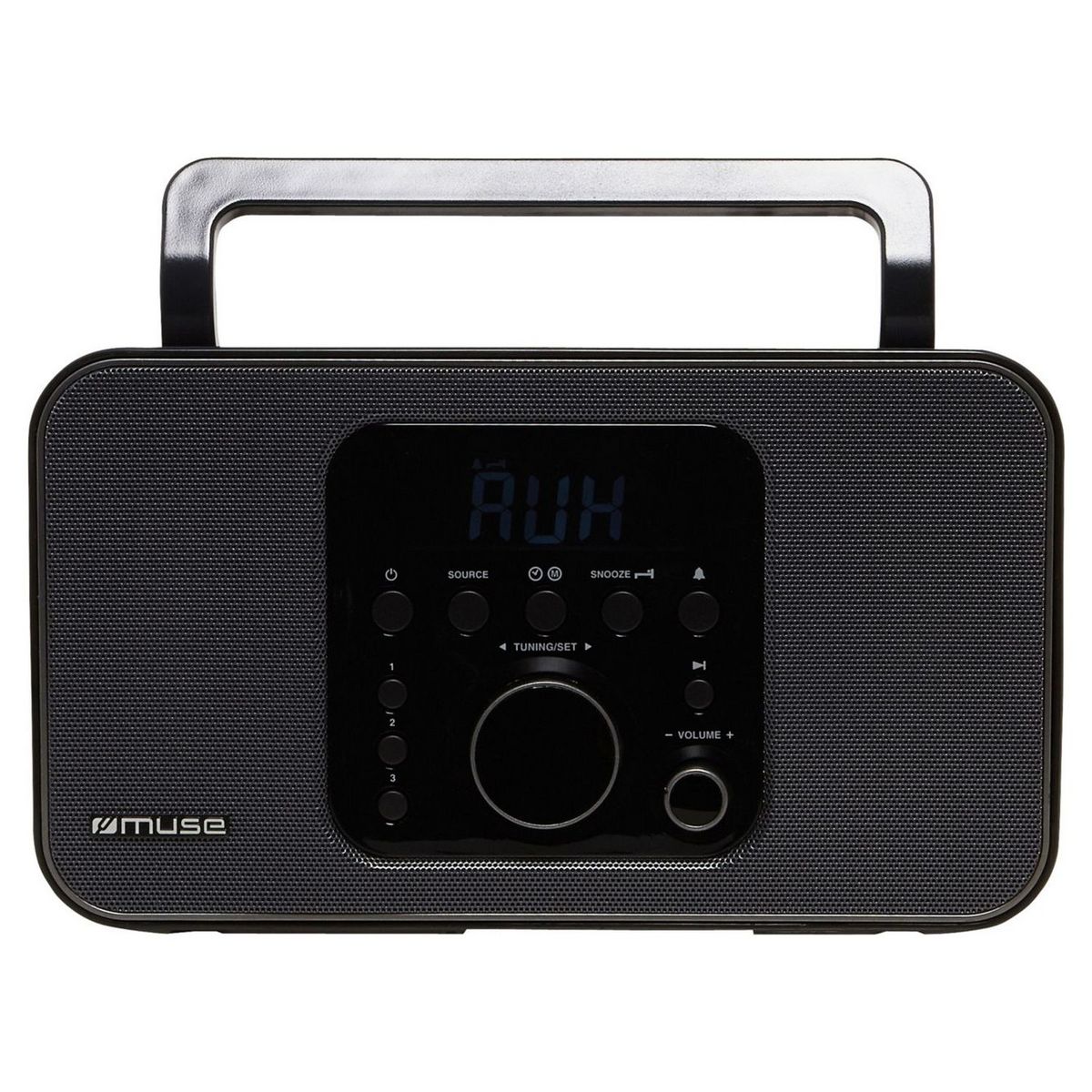 MUSE Radio portable analogique - Noir - M-091R