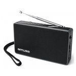 MUSE Radio portable analogique - Noir/Gris - M-030R