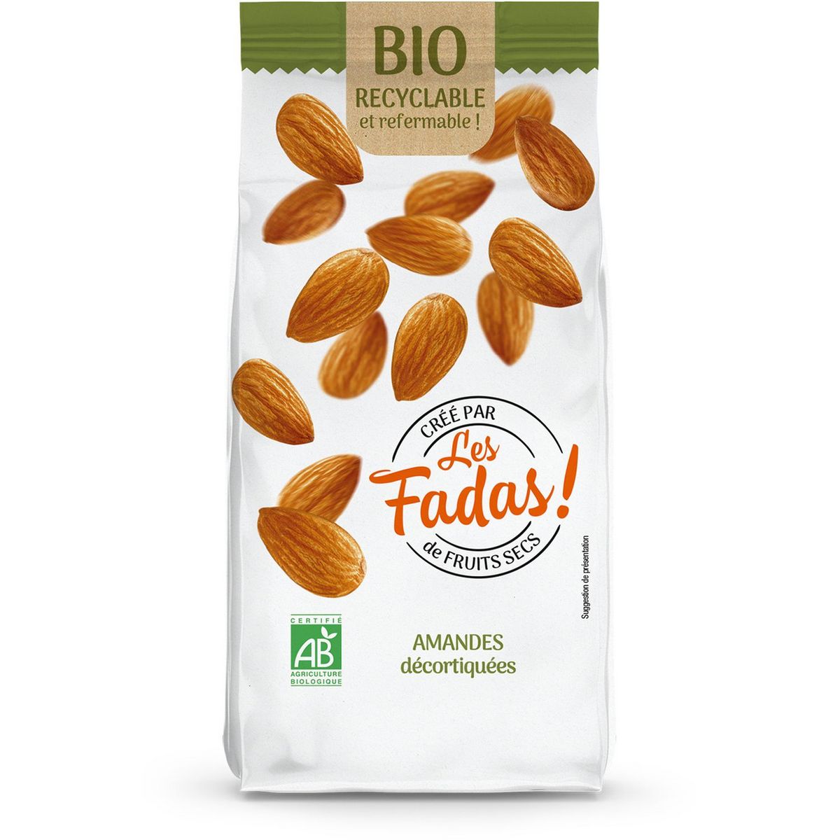 DACO BELLO Amandes décortiquées nature bio 150g