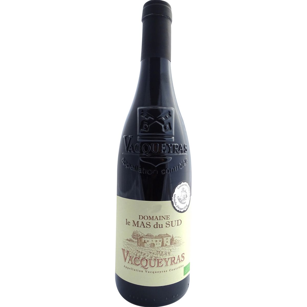 Domaine le Mas du Sud Vacqueyras 2018 rouge 75cl 75cl