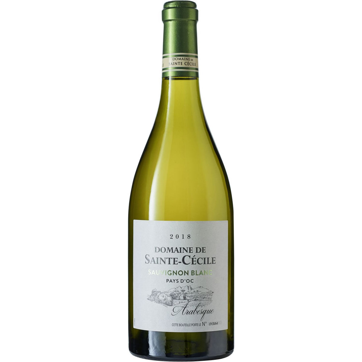 Domaine de SainteCécile Arabesque Sauvignon 2018 blanc 75cl 75cl pas
