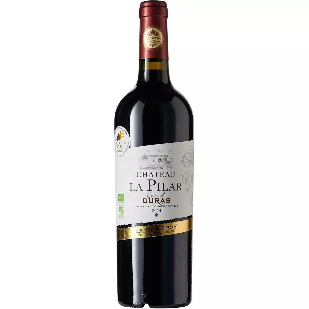 Château La Pilar La Réserve Côtes de Duras BIO 2014 rouge 75cl 75cl