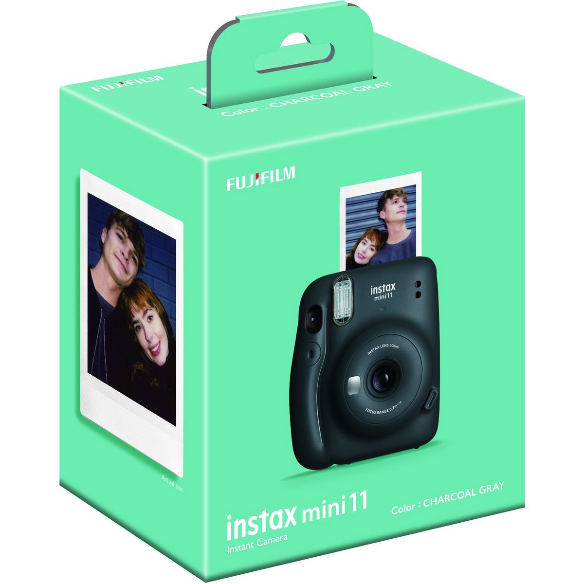 FUJIFILM Appareil Photo Instax Mini 11 Gris Foncé