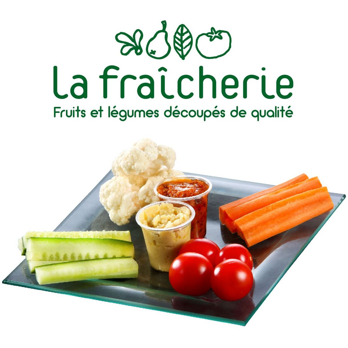 La fraîcherie Plateau de légumes apéritifs 500g 3-4 personnes 500g