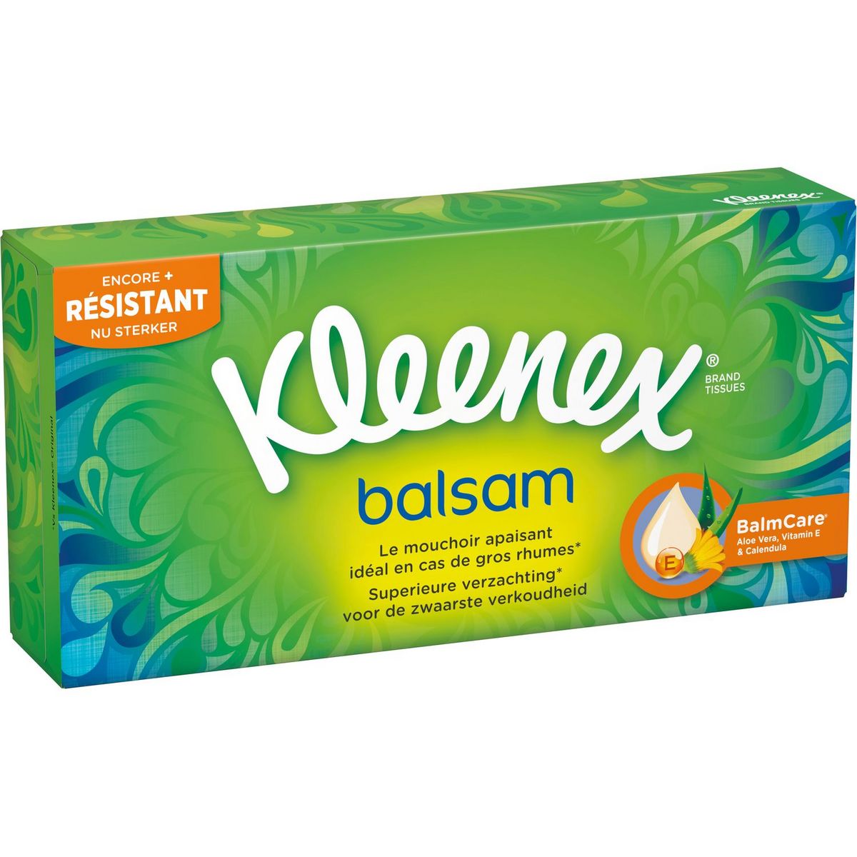 KLEENEX Boîte de mouchoirs balsam 72 mouchoirs