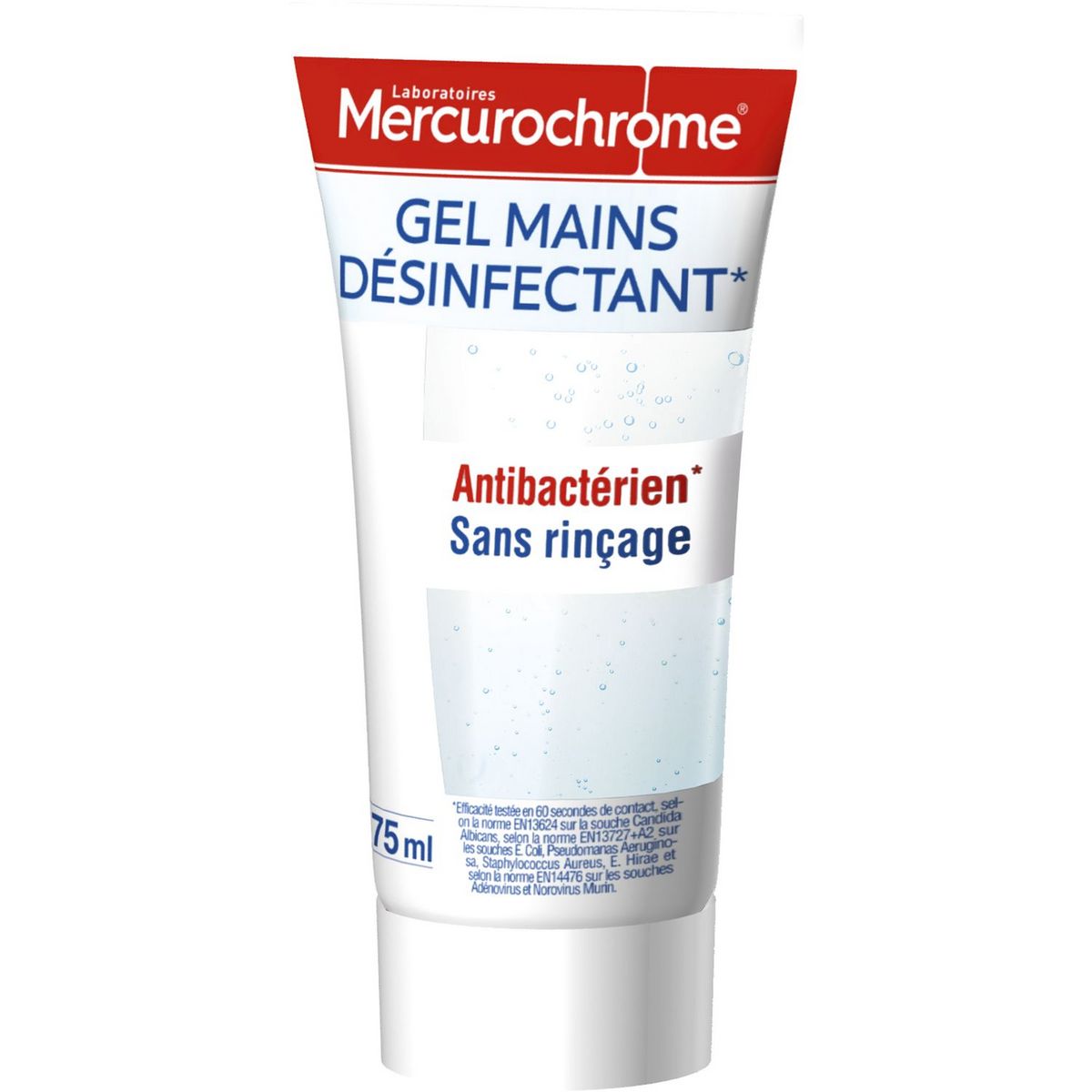 MERCUROCHROME Gel pour les mains désinfectant 75ml