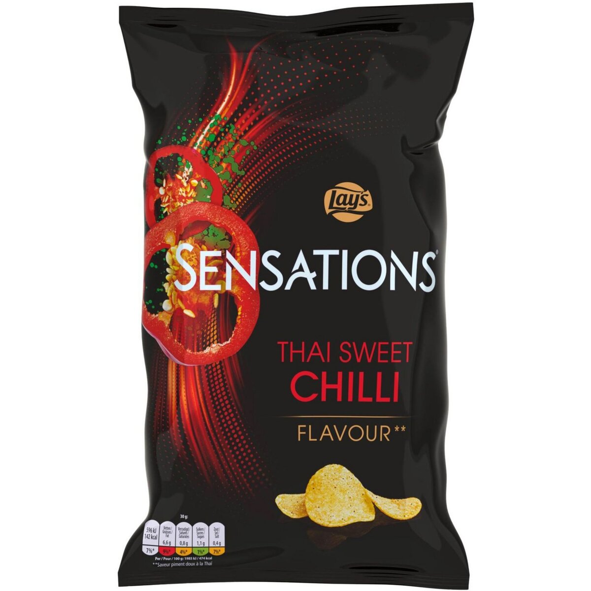 LAYS Lay'S chips sensation thaï sweet chili 150g 150g pas cher Auchan.fr