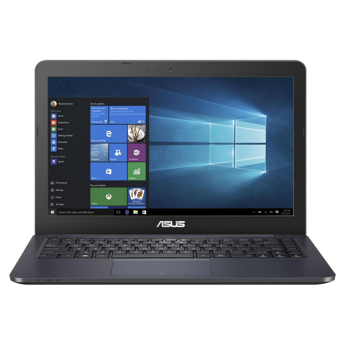 ASUS Ordinateur portable E402YA-GA049TS - 14 pouces - Suite Microsoft Office