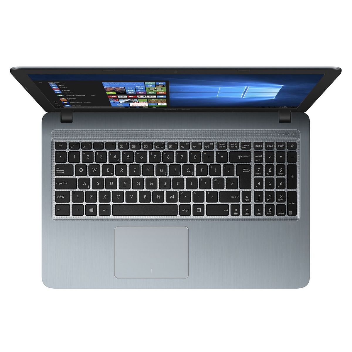 ASUS Ordinateur portable R543UA-DM3214T Silver - 15.6 Pouces Full HD