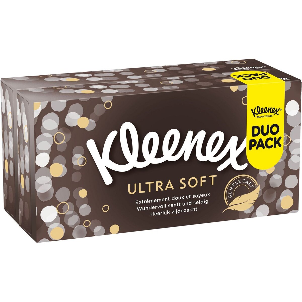 KLEENEX Boîte de mouchoirs ultra doux et soyeux 2x72 mouchoirs
