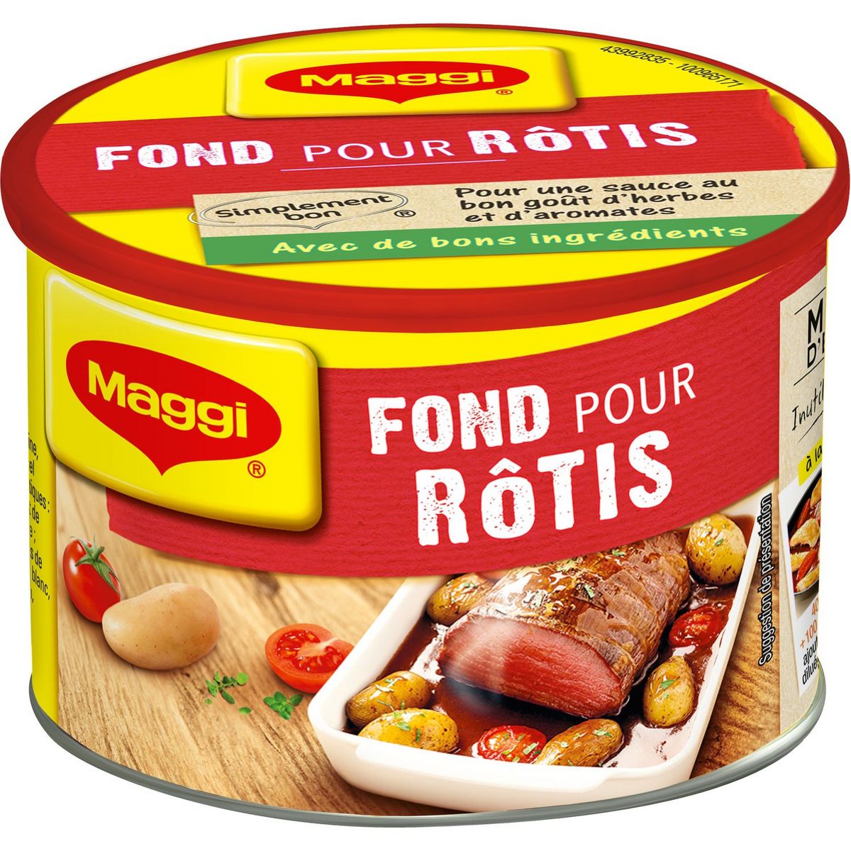 MAGGI Fond pour rôtis sans colorant artificiel fabriqué en France 110g
