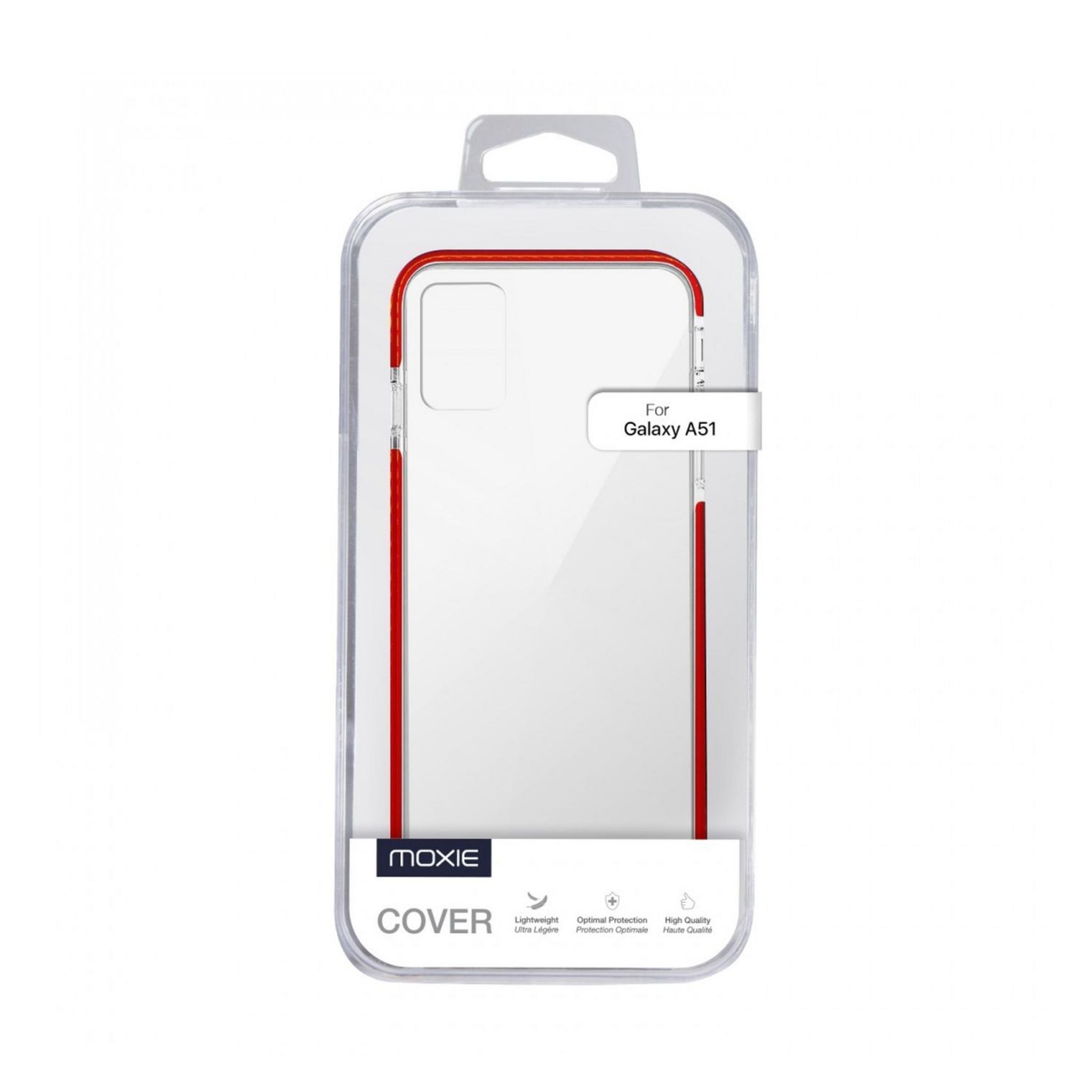 Voir la diapositive 4 : MOXIE Coque de protection pour Samsung A51 - Rouge