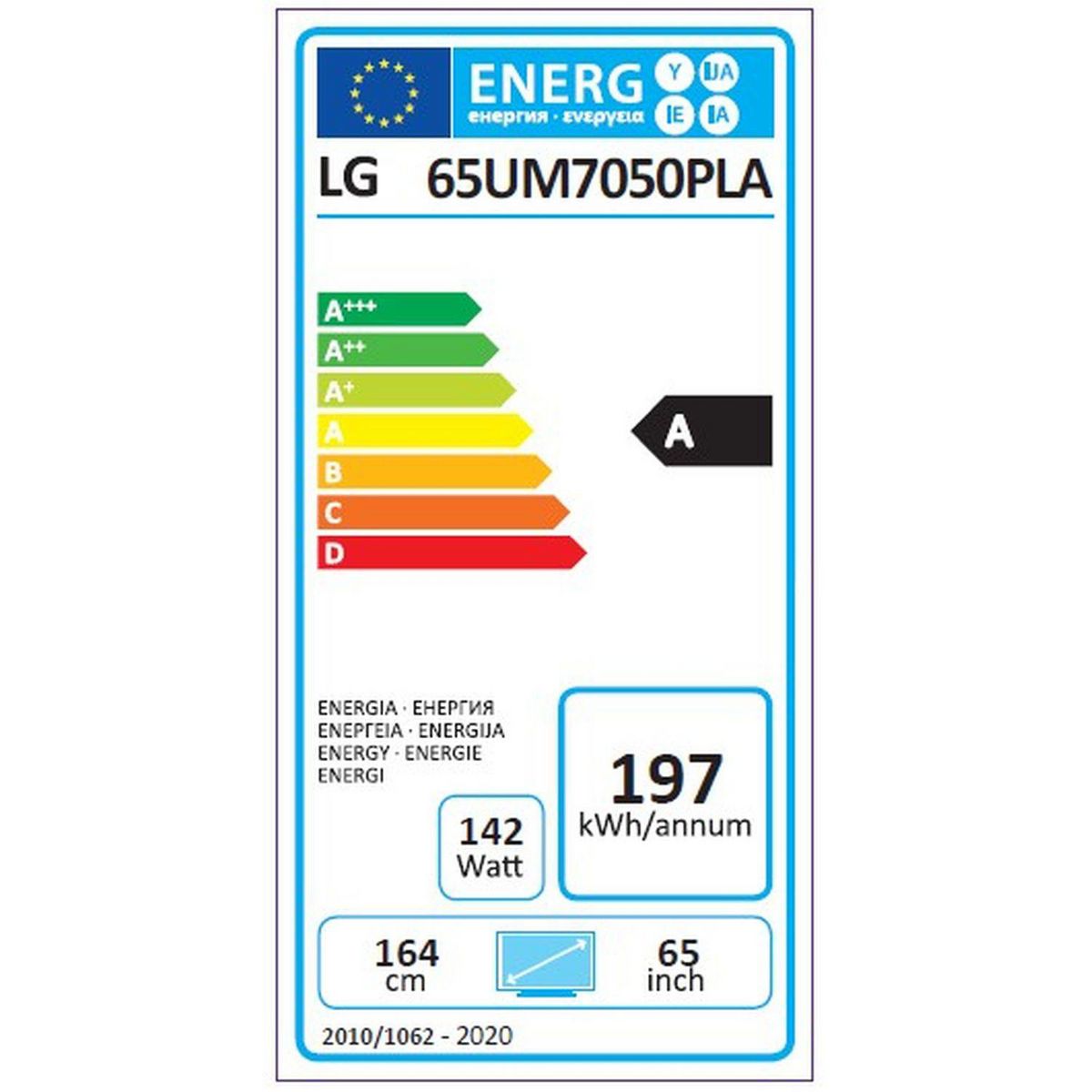 LG 65UM7050 TV LED 4K UHD 164 cm Smart TV