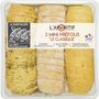 Voir la diapositive 1 : L'AP&RITIF L'Ap&ritif Mini préfou chorizo, ail et persil, tomates basilic x3  375g 3 pièces 375g