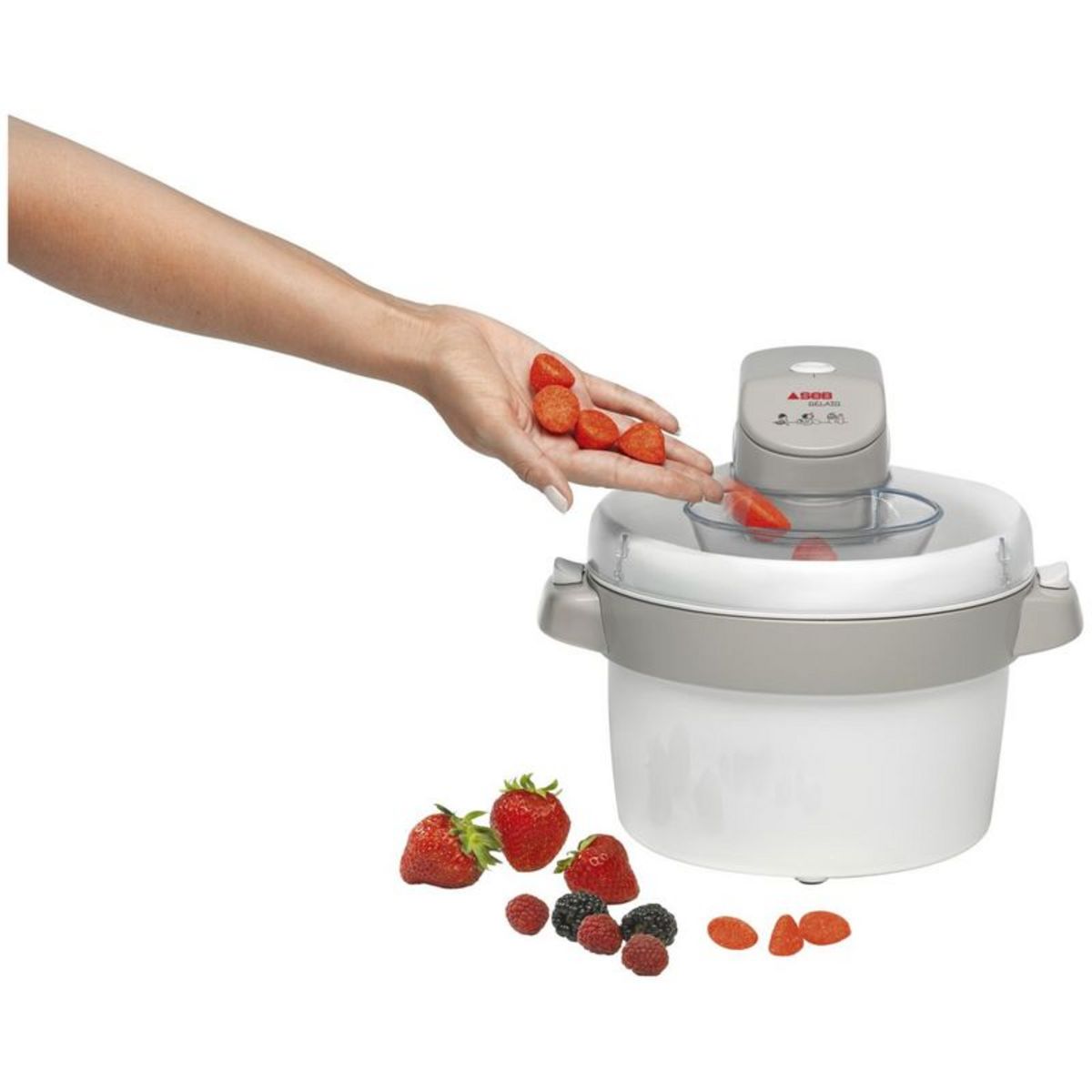 SEB Sorbetiere IG500131 Blanc 1L