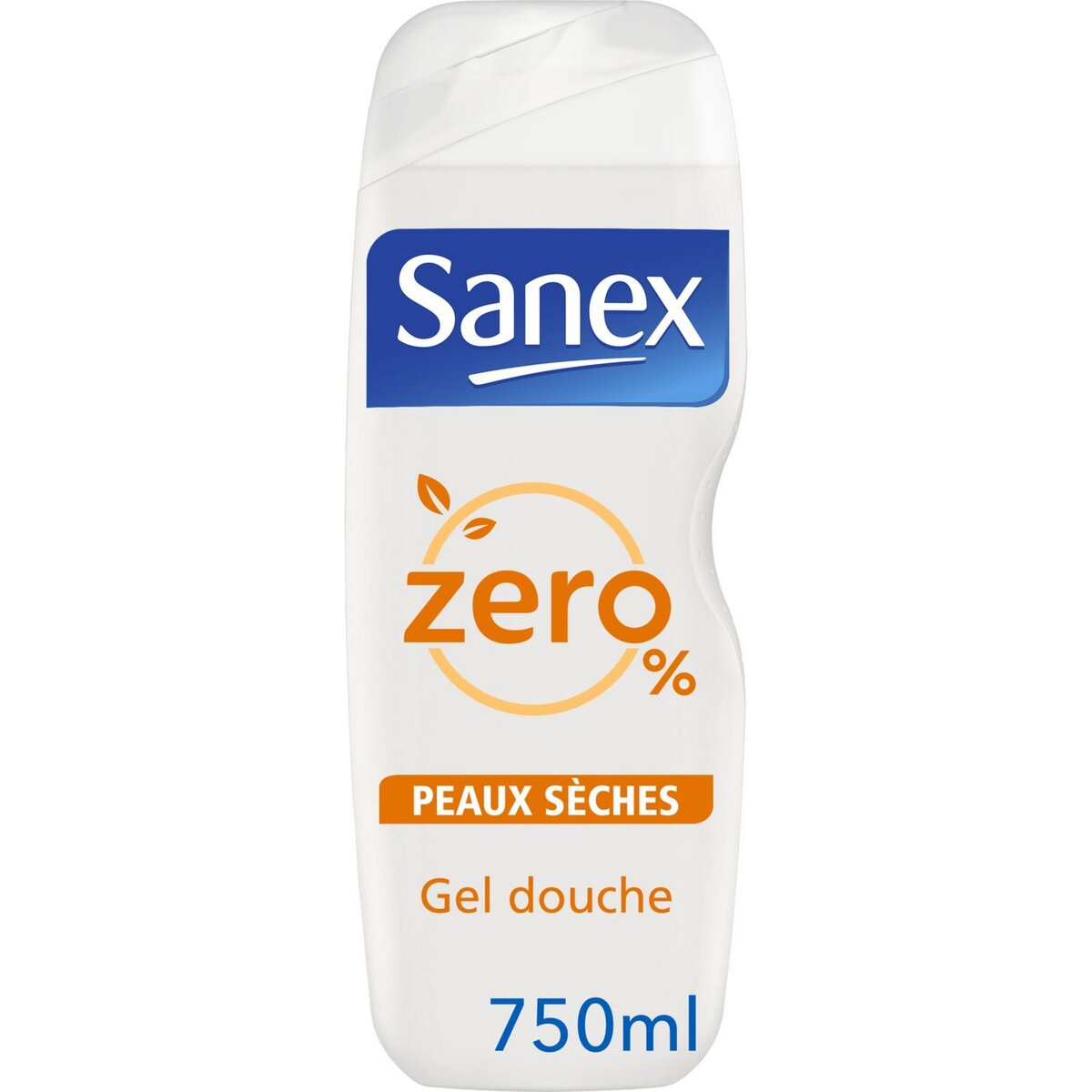 SANEX Zéro% Gel douche peaux sèches 750ml