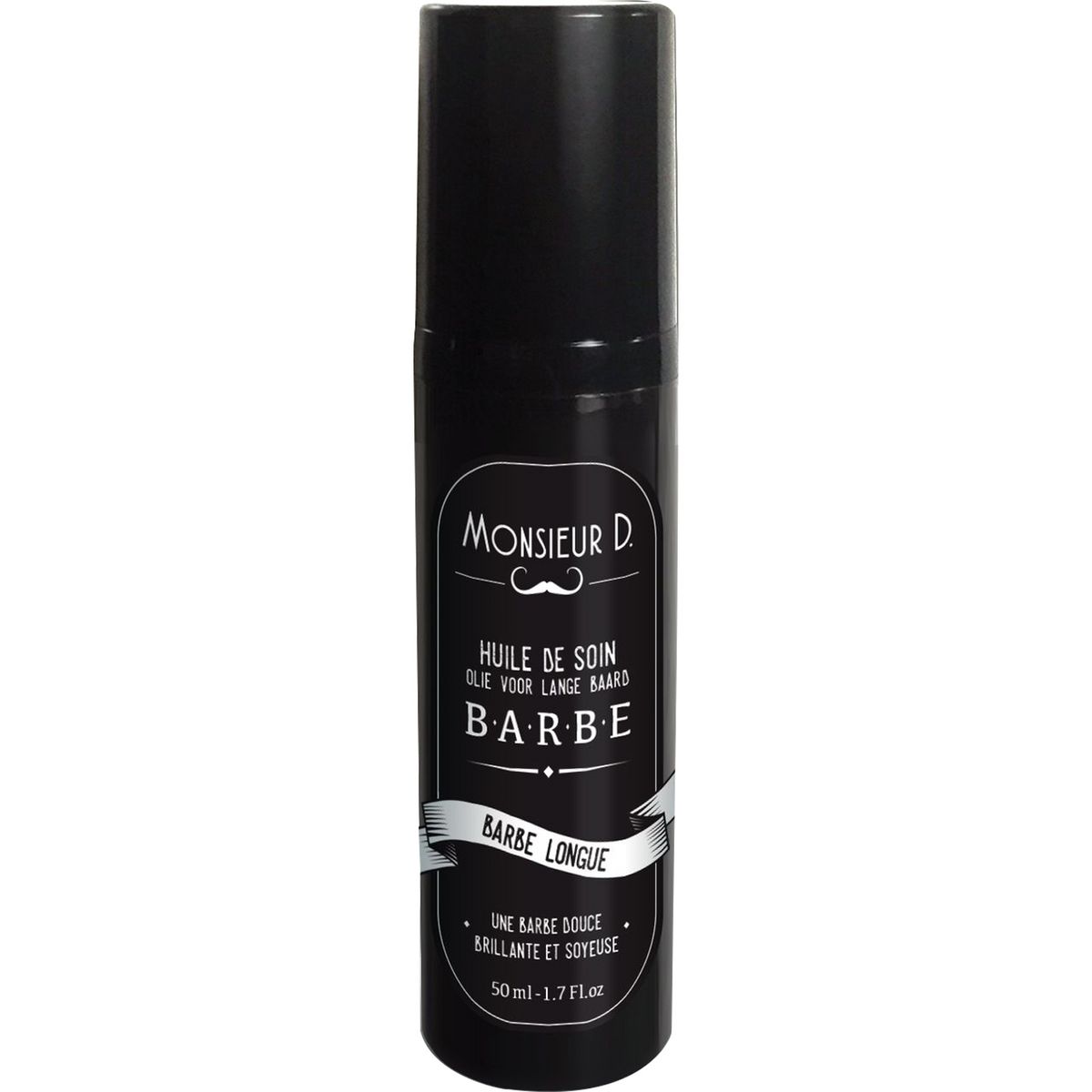 MONSIEUR D Huile de soin pour barbe longue 50ml
