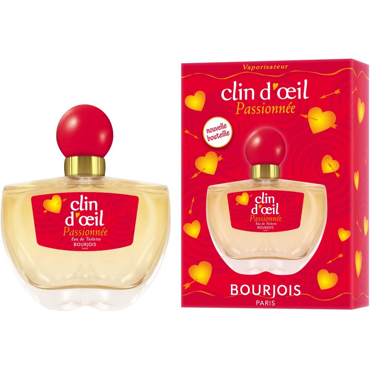 BOURJOIS Clin d'œil eau de toilette passionnée 75ml pas cher - Auchan.fr