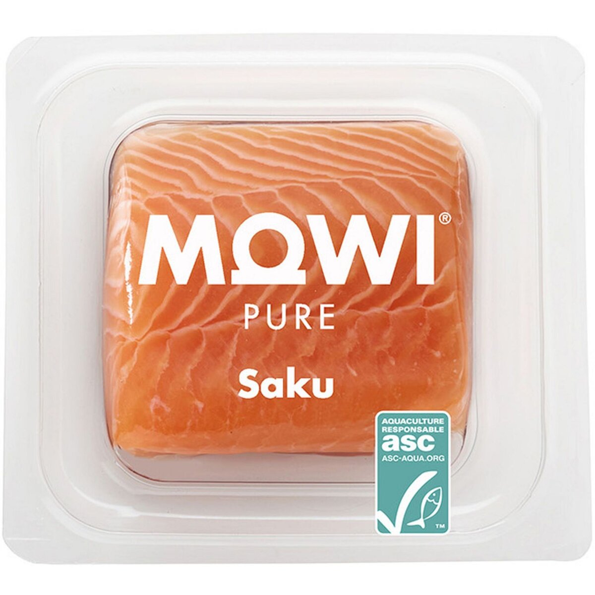 Mowi Saku Découpe de saumon avec peau 140g 1 portion 140g