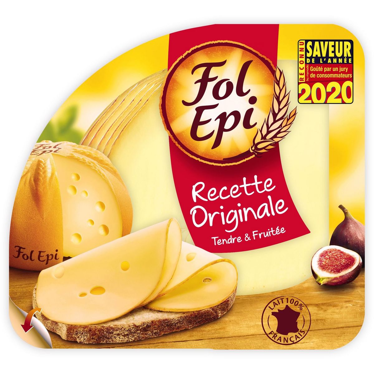FOL EPI Fromage en tranche 7 tranches 150g