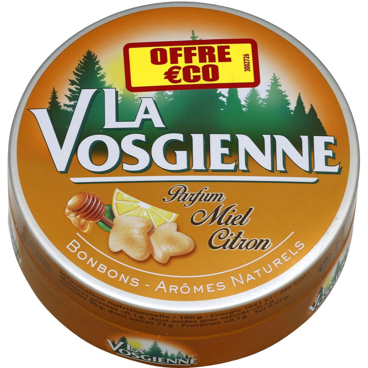 La Vosgienne Miel Citron