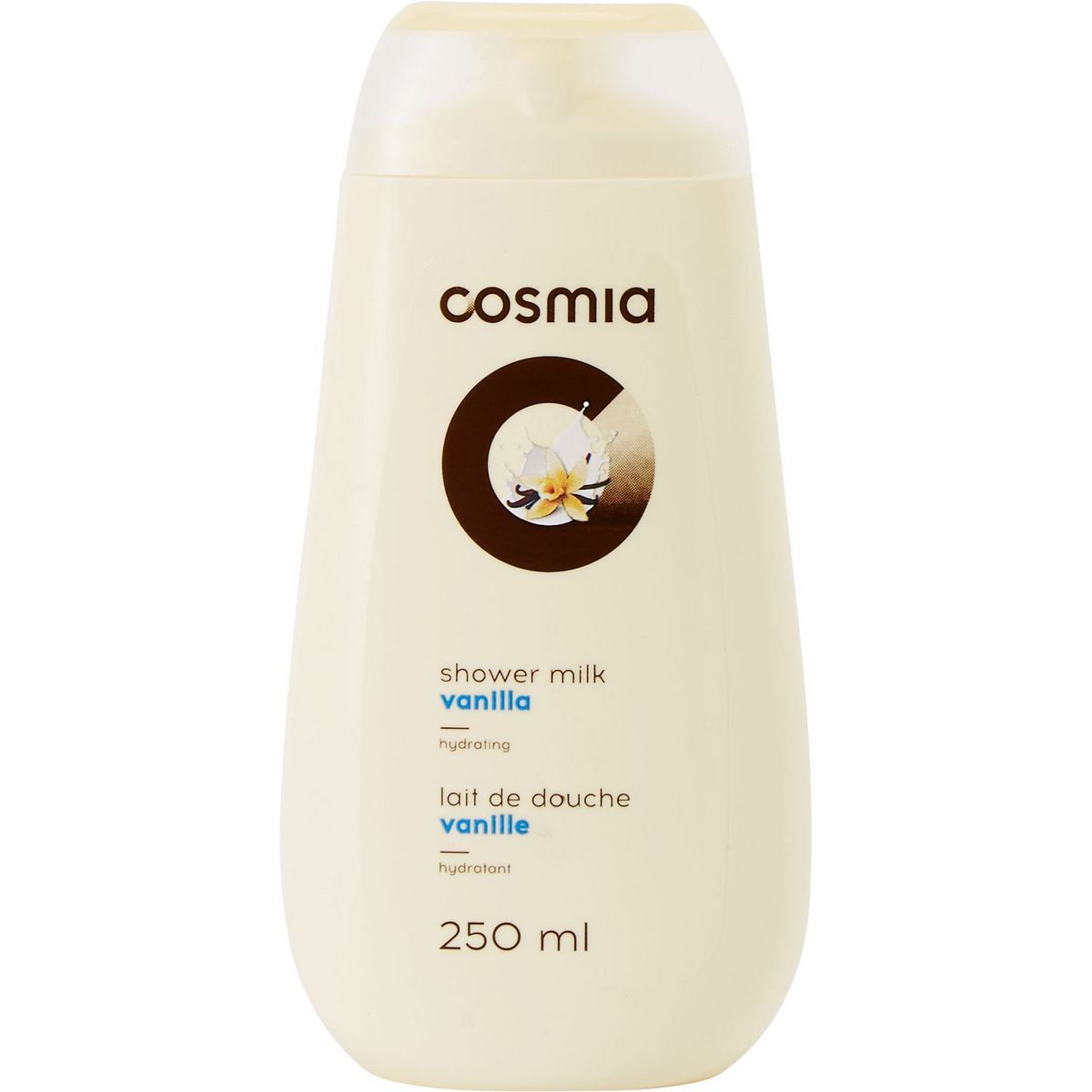COSMIA Lait de douche hydratant à la vanille 250ml