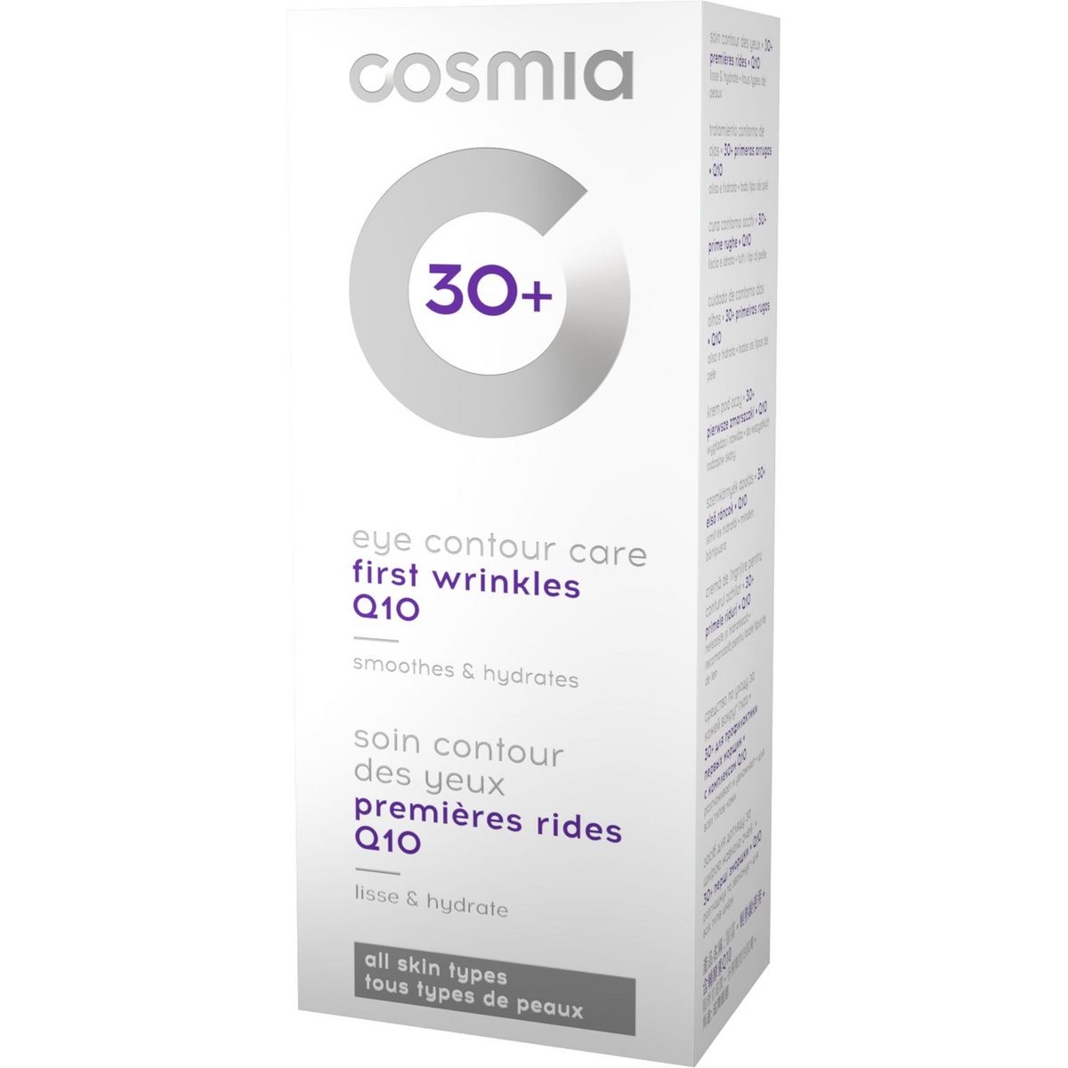 COSMIA Soin contour des yeux premières rides Q10 15ml