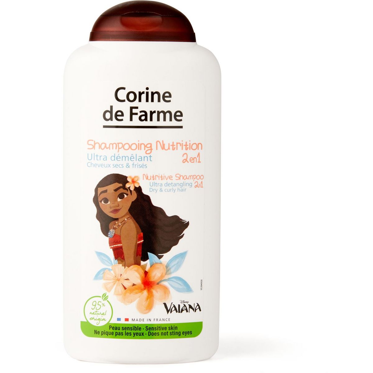 CORINE DE FARME Shampooing enfant ultra démêlant cheveux secs et frisés 250ml