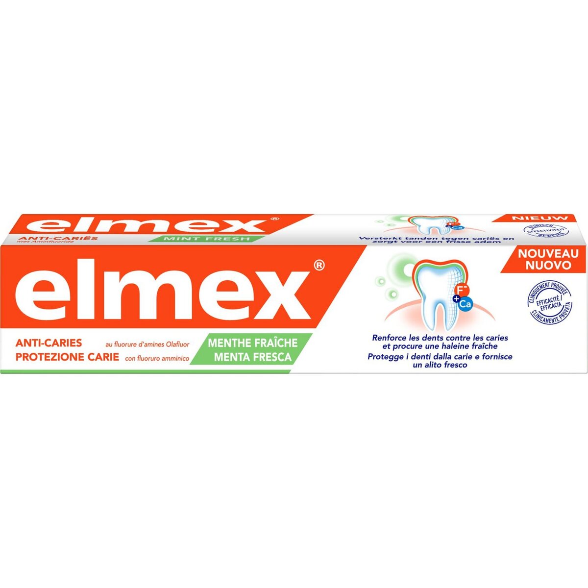 ELMEX Dentifrice anti-caries à la menthe fraîche 75ml
