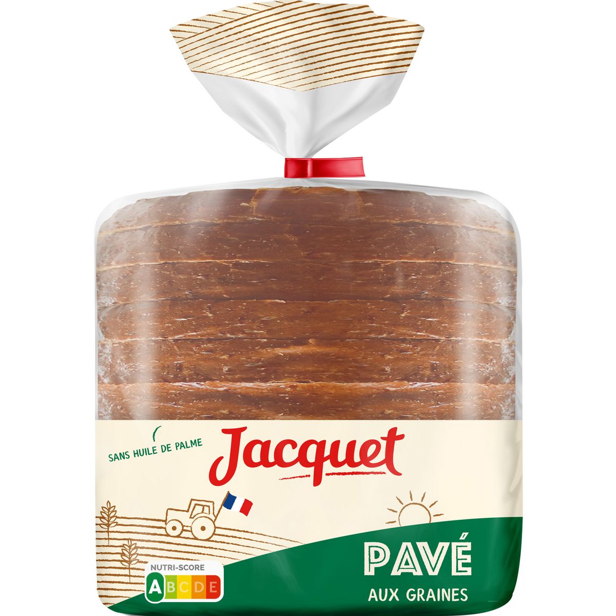 JACQUET Pavé aux graines 350g