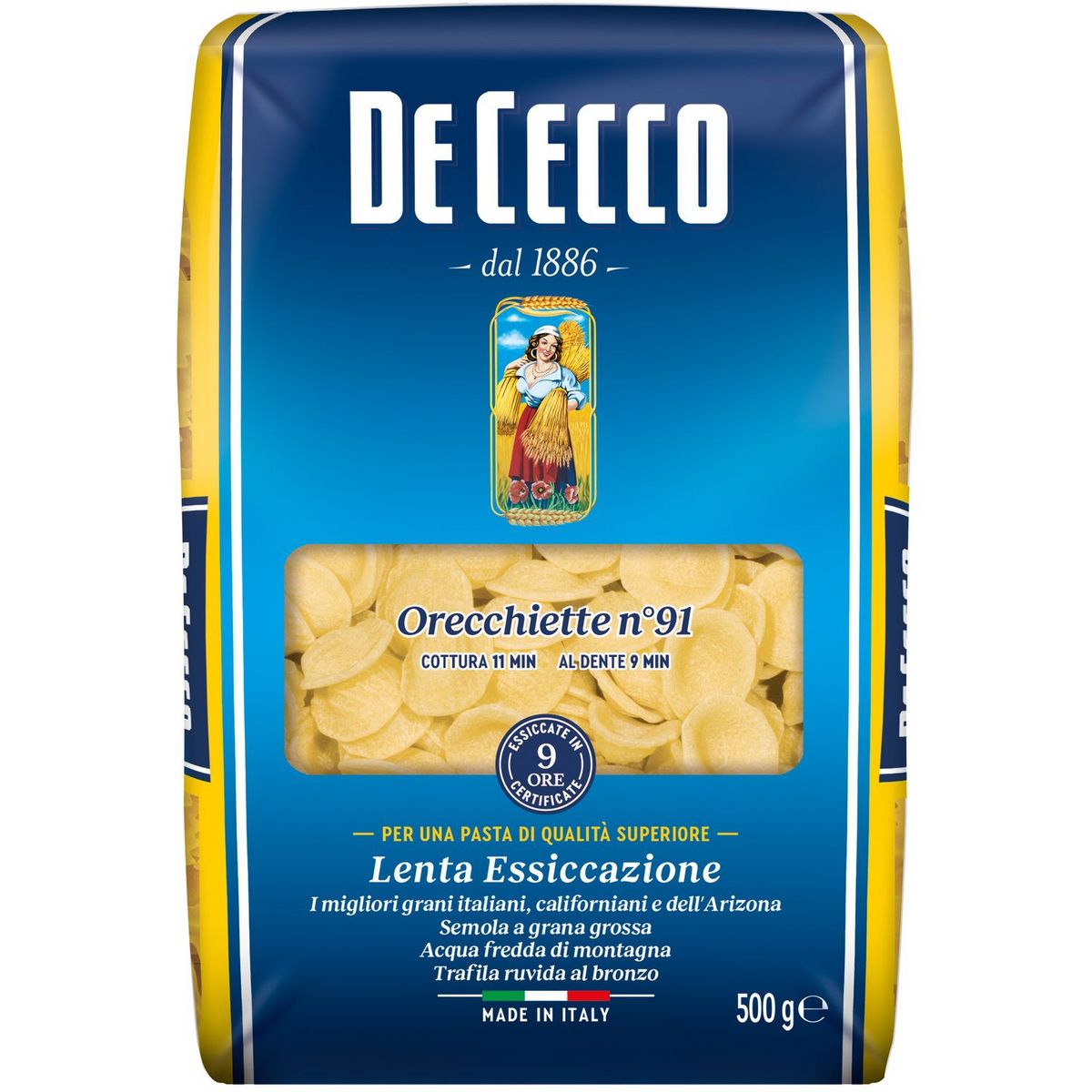 DE CECCO Orecchiette 500g
