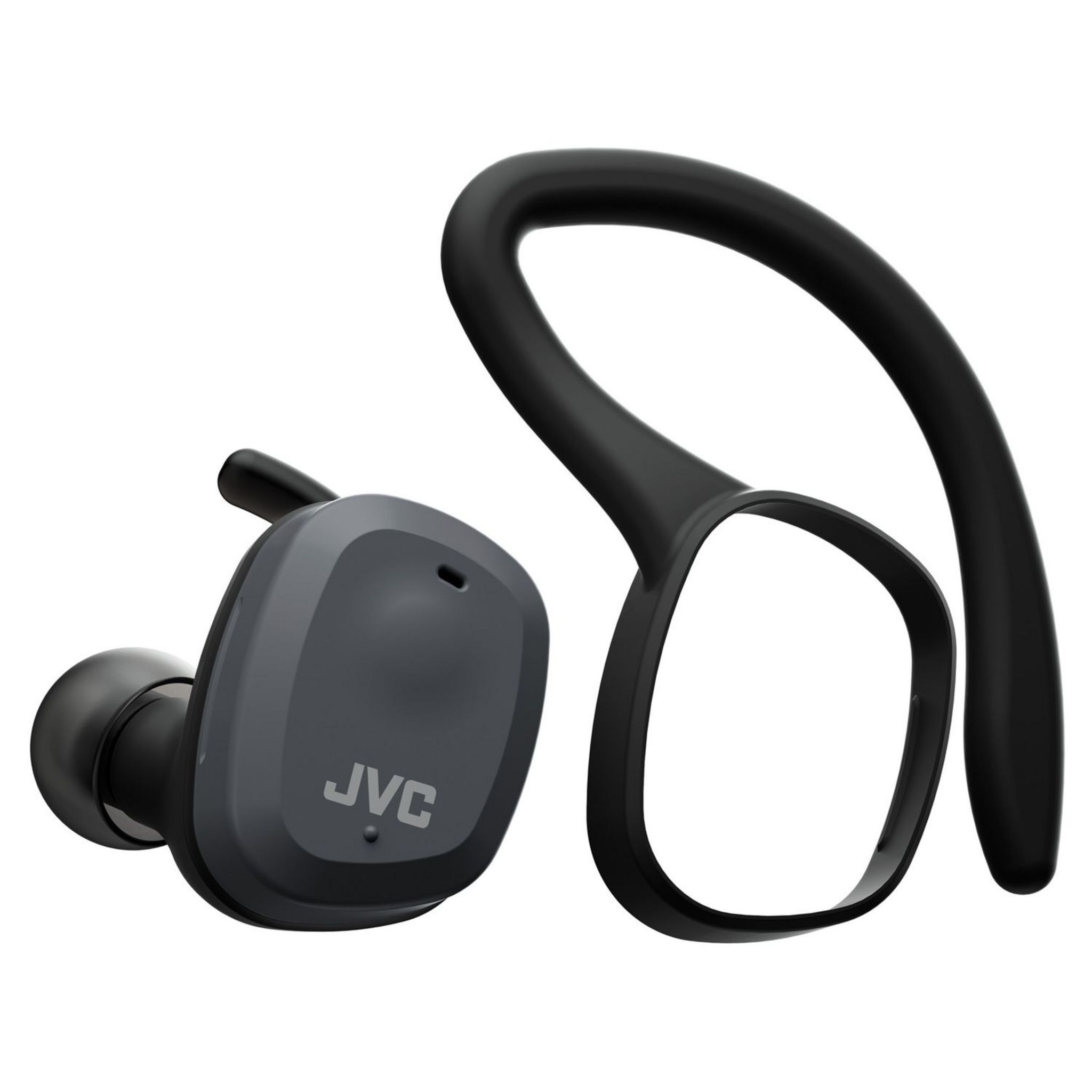 Voir la diapositive 3 : JVC Écouteurs sport sans fil Bluetooth avec étui de recharge - Noir - HA-ET45T-B