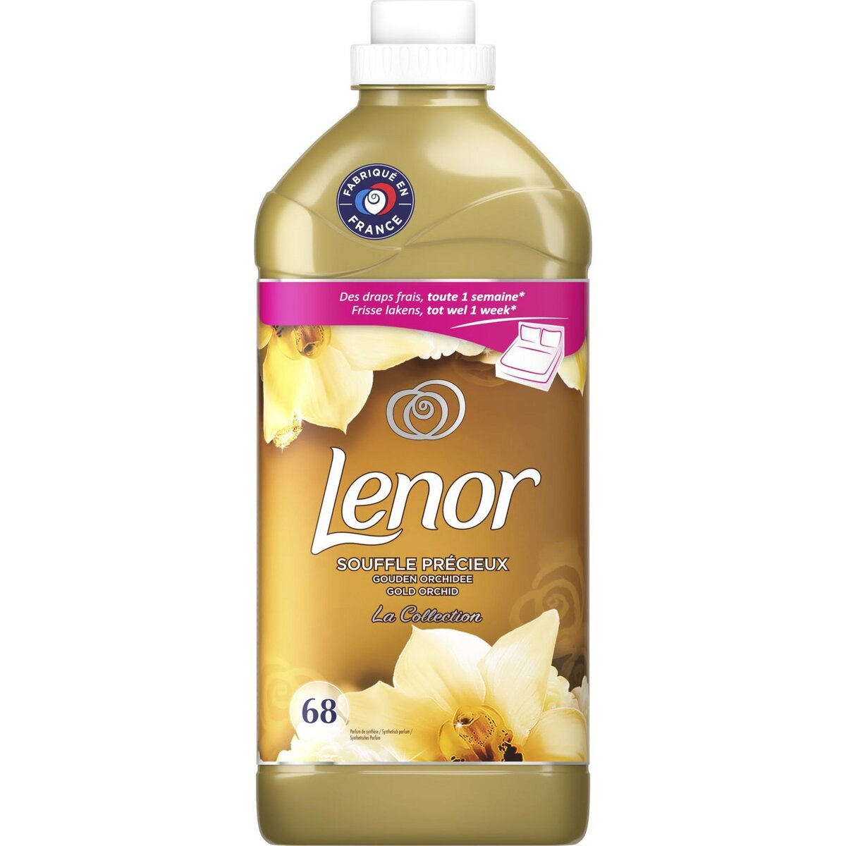 LENOR Adoucissant souffle précieux 68 lavages 1,7l