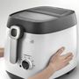 Voir la diapositive 2 : DELONGHI Friteuse FS8065 - Blanc