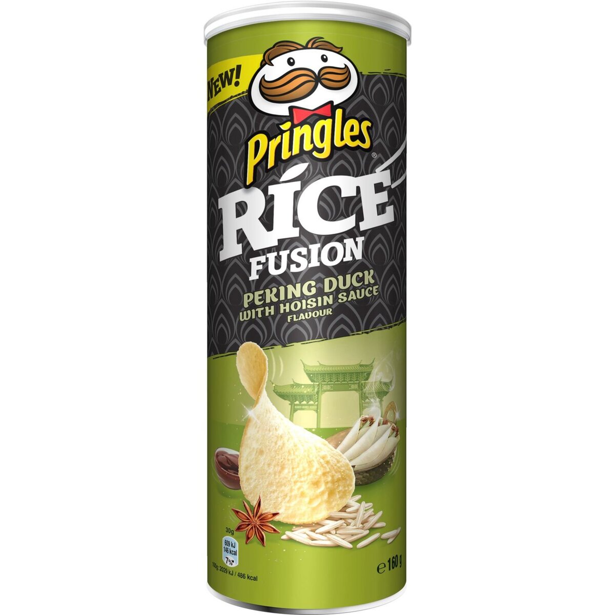 PRINGLES Chips tuiles rice fusion canard laqué 160g