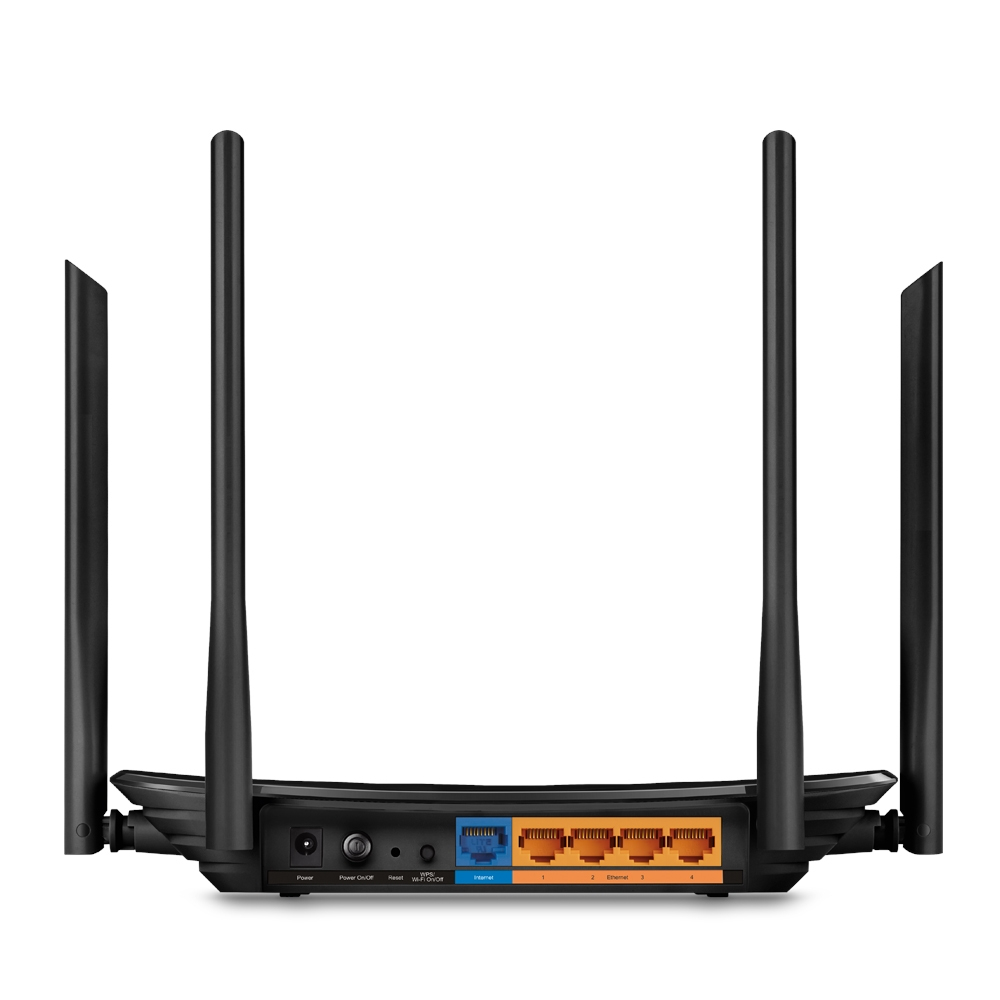 Voir la diapositive 3 : TP-LINK Routeur Archer C6 5 ports Gigabit Bi-bande Haut débit Noir