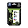 Voir la diapositive 1 : HP Pack de 4 cartouches 934/935 XL
