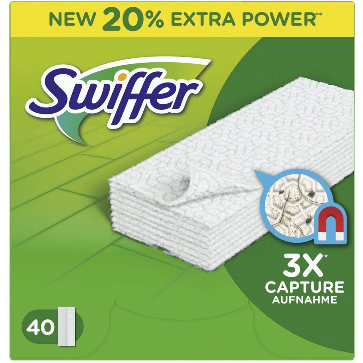 Promo Swiffer attrape-poussière balai kit wejet chez Auchan