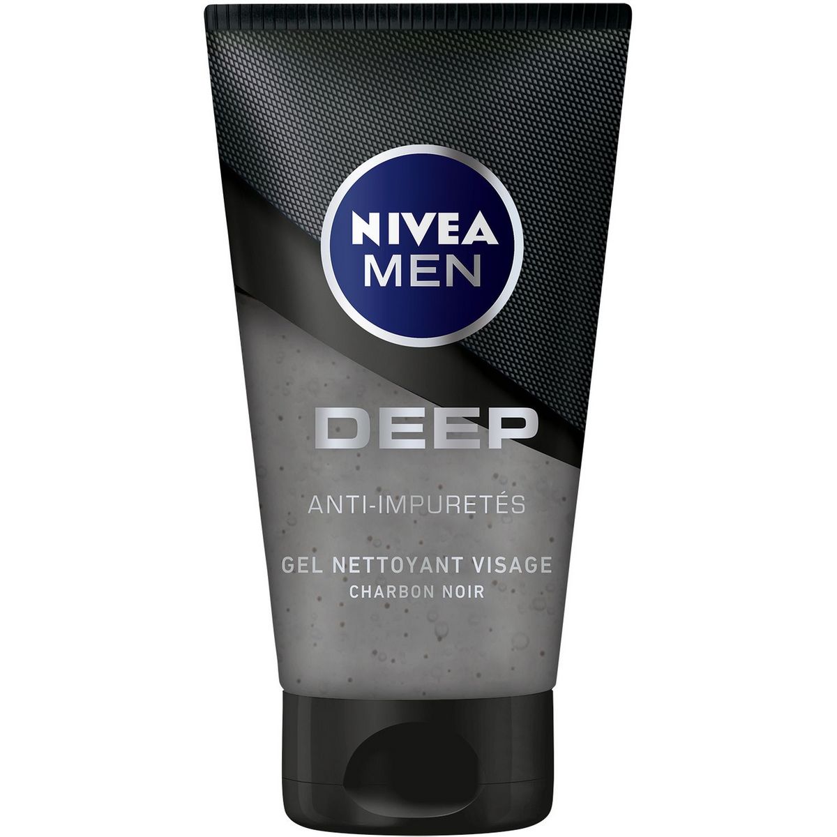 NIVEA MEN Gel nettoyant visage anti-impuretés au charbon noir 100ml