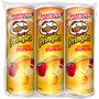 PRINGLES Chips tuiles goût classique paprika lot de 3 3x175g
