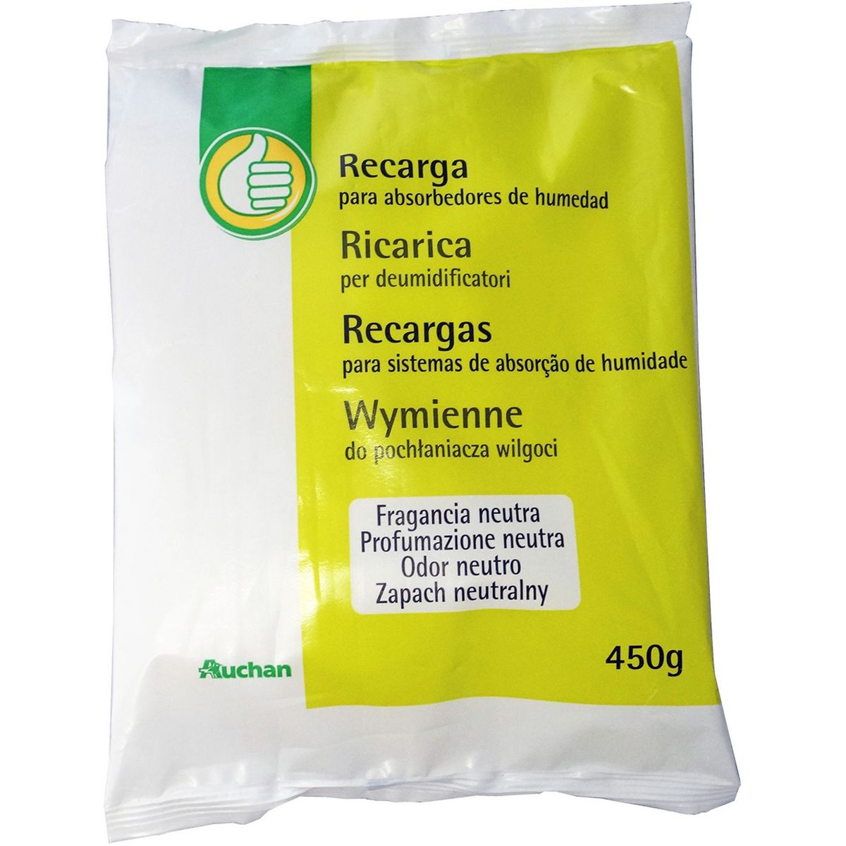 POUCE Pouce Recharge sac absorbeur d'humidité x1 -450g 1 pièce 450g