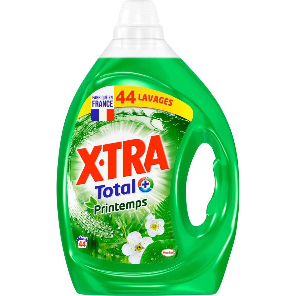 X-TRA Total+ lessive liquide printemps 44 lavages 2,2l