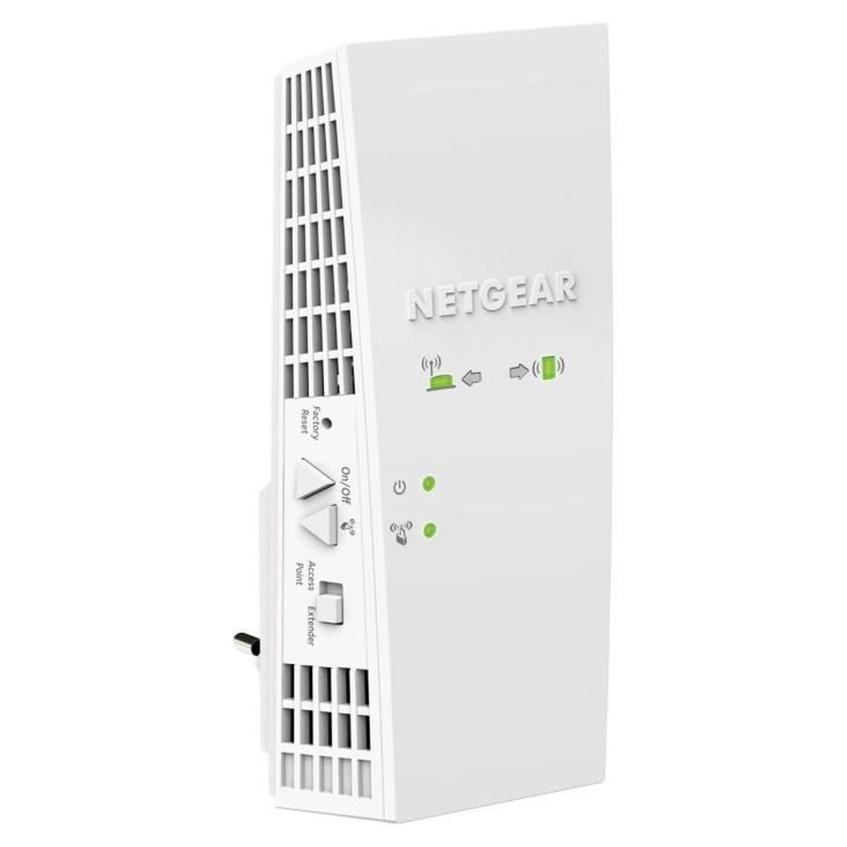 NETGEAR Répéteur WiFi EX6250 AC1750 - Blanc