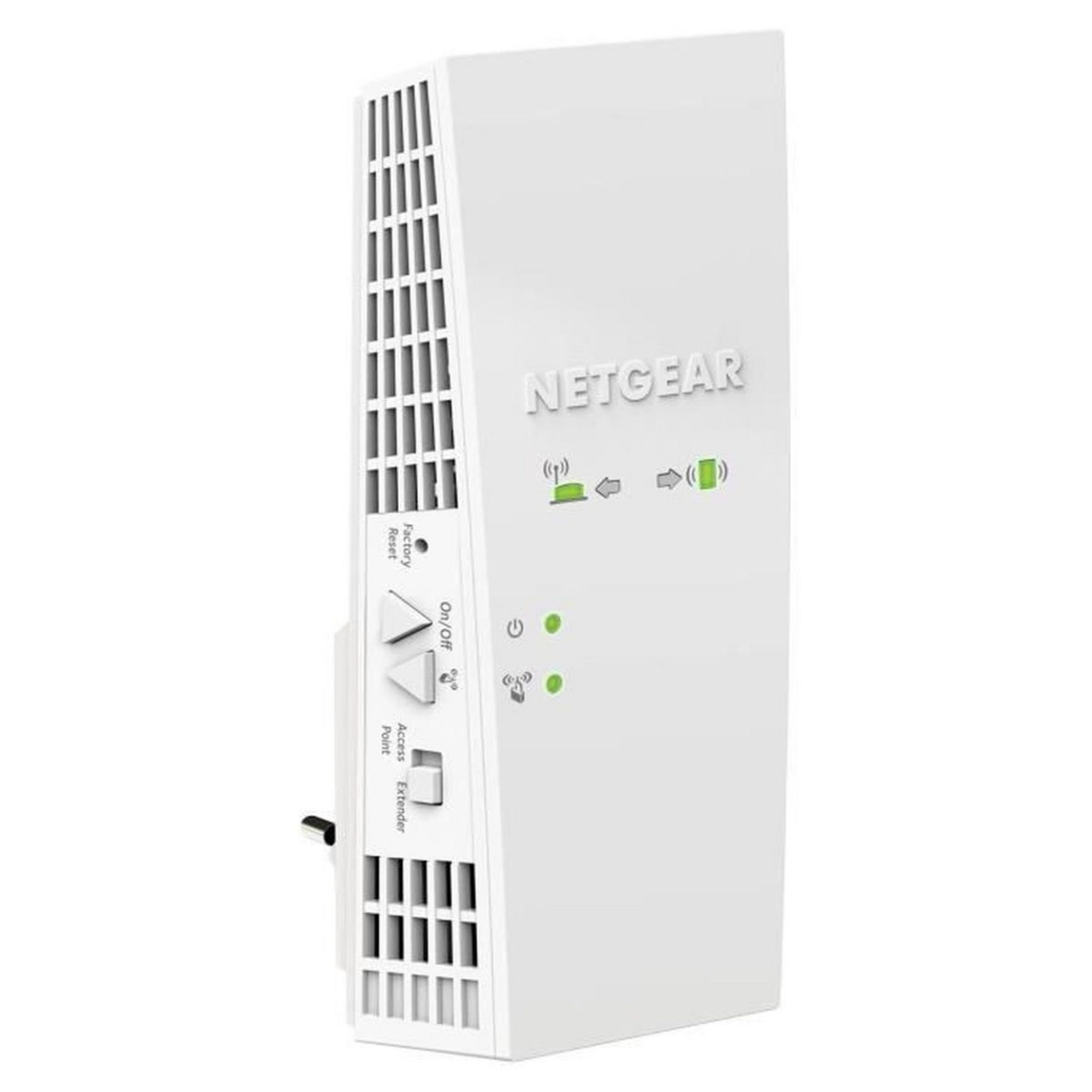 Voir la diapositive 3 : NETGEAR Répéteur WiFi EX6250 AC1750 - Blanc
