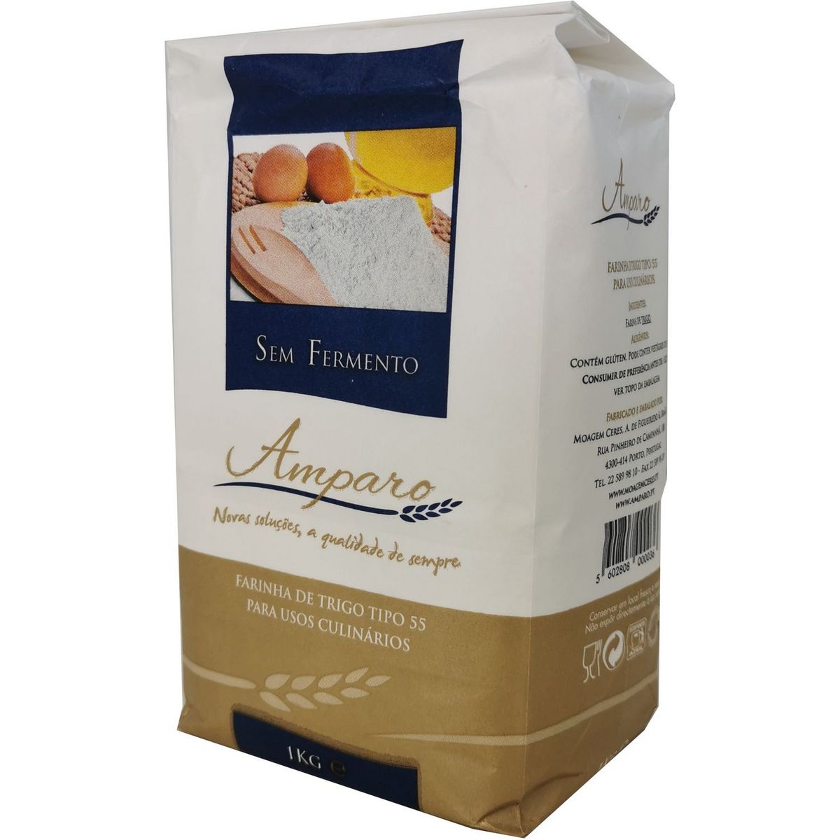 Farine de blé T55 sans levure 1kg
