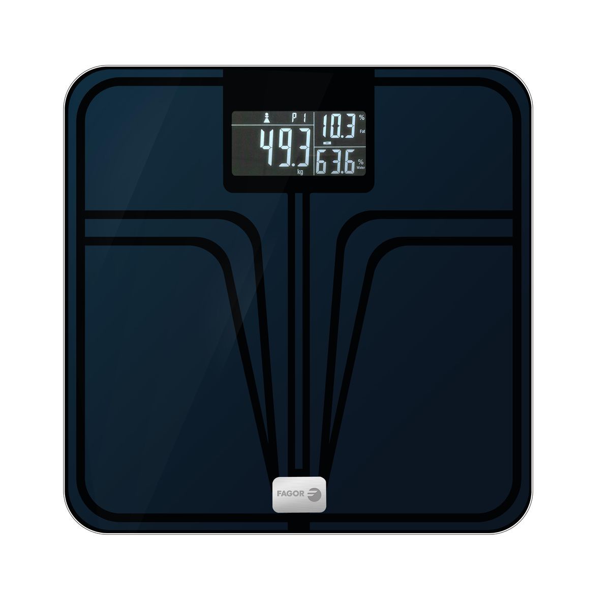 FAGOR Pèse personne impédancemètre FG1100 - Noir