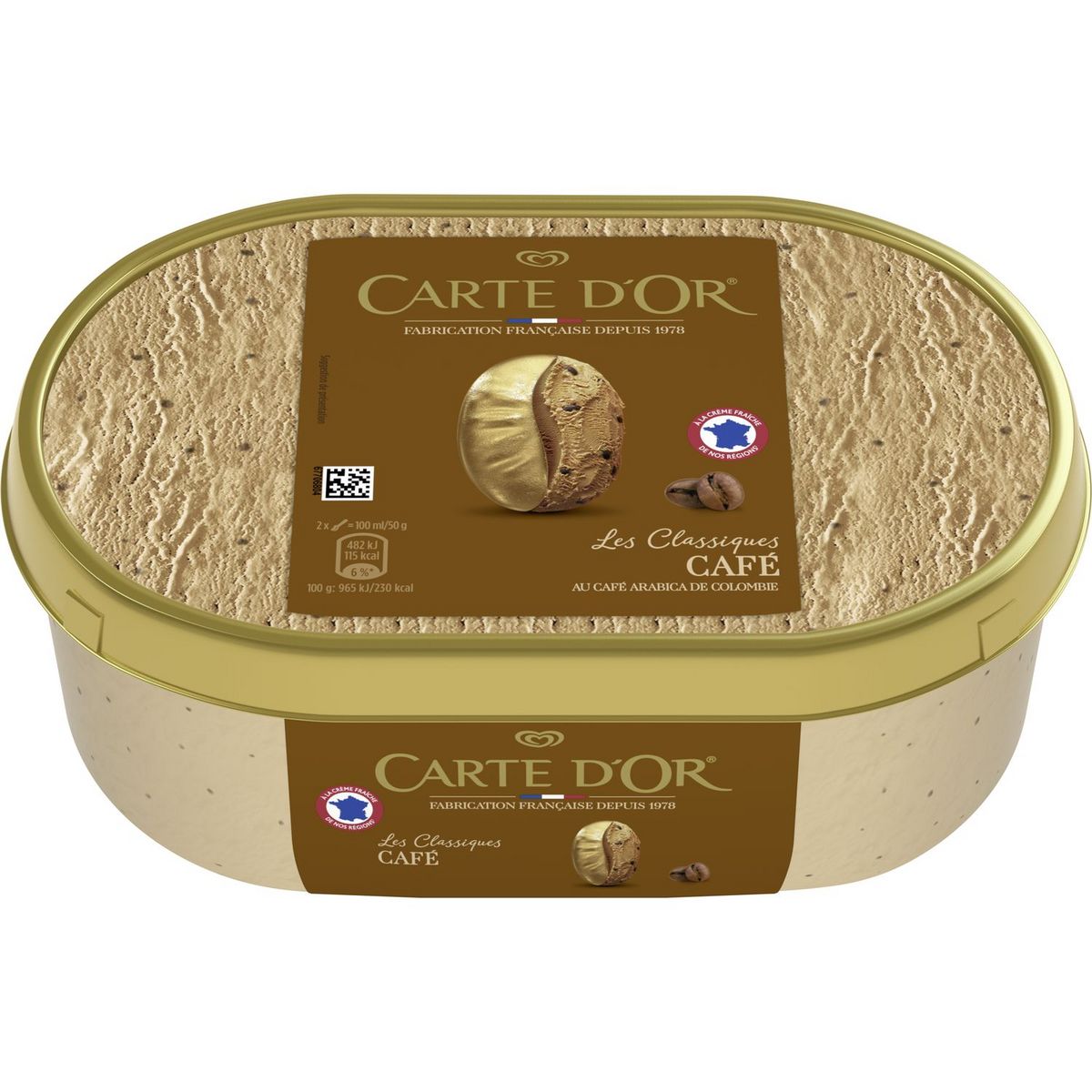 CARTE D'OR Carte d'Or Crème glacée au café 500g 500g