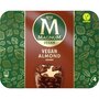 MAGNUM Magnum Batônnet glacé vegan vanille enrobé chocolat et amandes 288g 4 pièces 288g